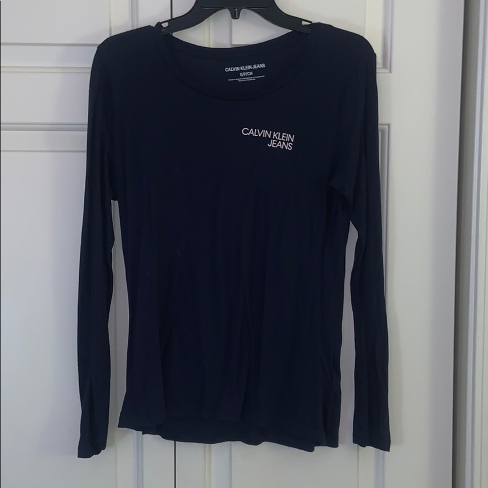 Blue Calvin Klein Jeans top